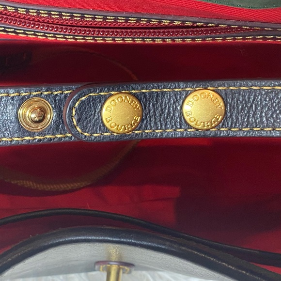 Dooney & Bourke Florentine Leather Small Logo Lock
Satchel Navy Color Bag - Picture 9 of 14